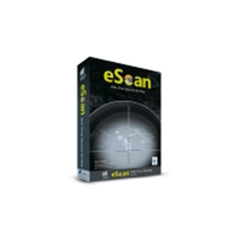 eScan SOHO Antivirus Security for Mac - 1 computer 1 jaar - base