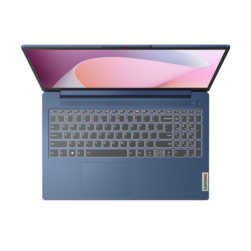 Lenovo IdeaPad Slim 3 AMD Ryzen™ 3 7320U Laptop 39,6 cm (15.6"") Full HD 8 GB LPDDR5-SDRAM 512 GB SSD Wi-Fi 5 (802.11ac) Blauw