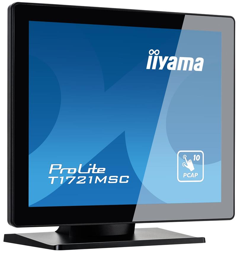 iiyama ProLite T1721MSC-B2 computer monitor 43,2 cm (17"") 1280 x 1024 Pixels SXGA LED Touchscreen Tafelblad Zwart