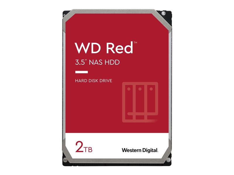 *Western Digital RED NAS HDD 3 5 inch 2TB SATA3 5400RPM 256MB Cache SMR