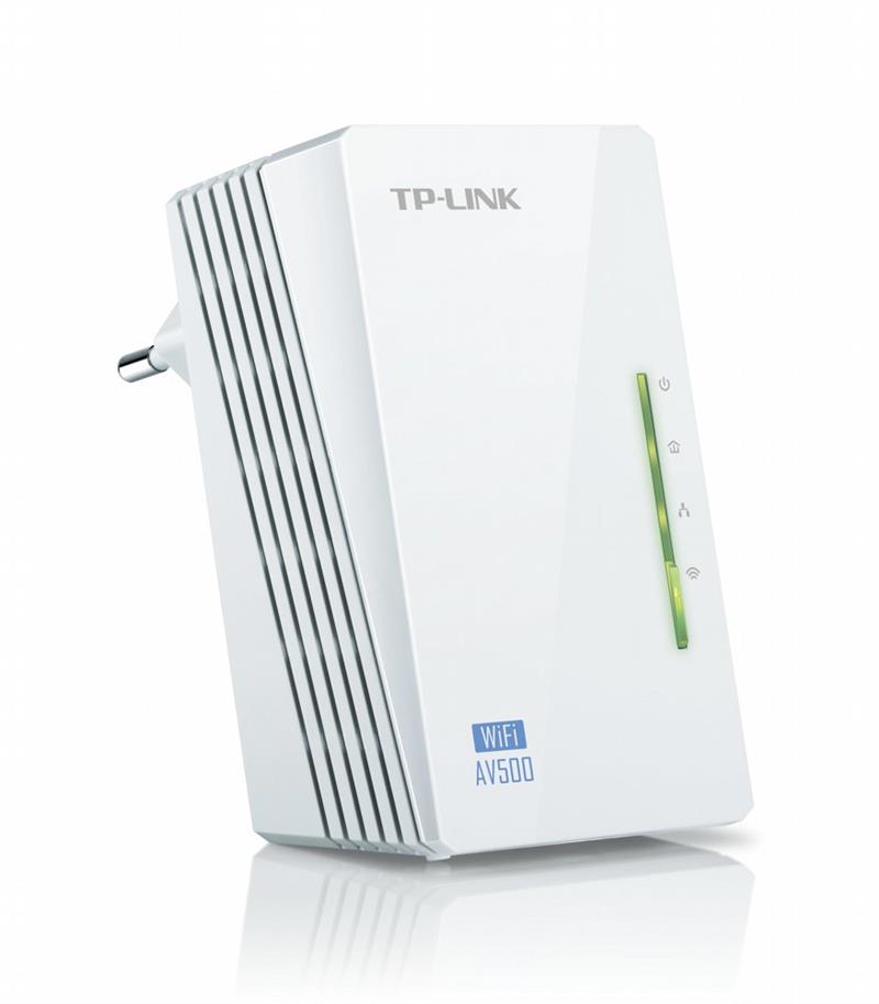 TP-LINK TL-WPA4220 PowerLine-netwerkadapter 500 Mbit/s Ethernet LAN Wi-Fi Wit 1 stuk(s)