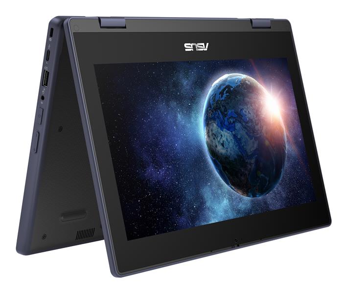 ASUS BR1104FGA-NS0174XA Intel® N N100 Hybride (2-in-1) 29,5 cm (11.6"") Touchscreen HD 8 GB LPDDR5-SDRAM 128 GB SSD Wi-Fi 6 (802.11ax) Windows 11 Pro 