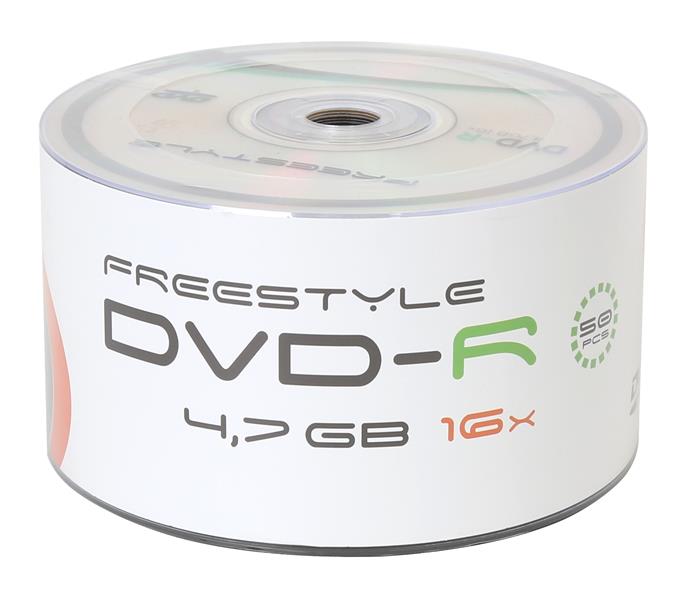 FREESTYLE DVD-R 4 7GB 16X Spindle*50 multipack 