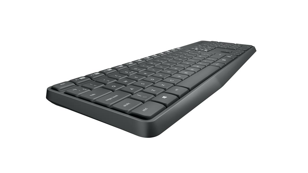 Logitech MK235 toetsenbord Inclusief muis USB AZERTY Frans Grijs