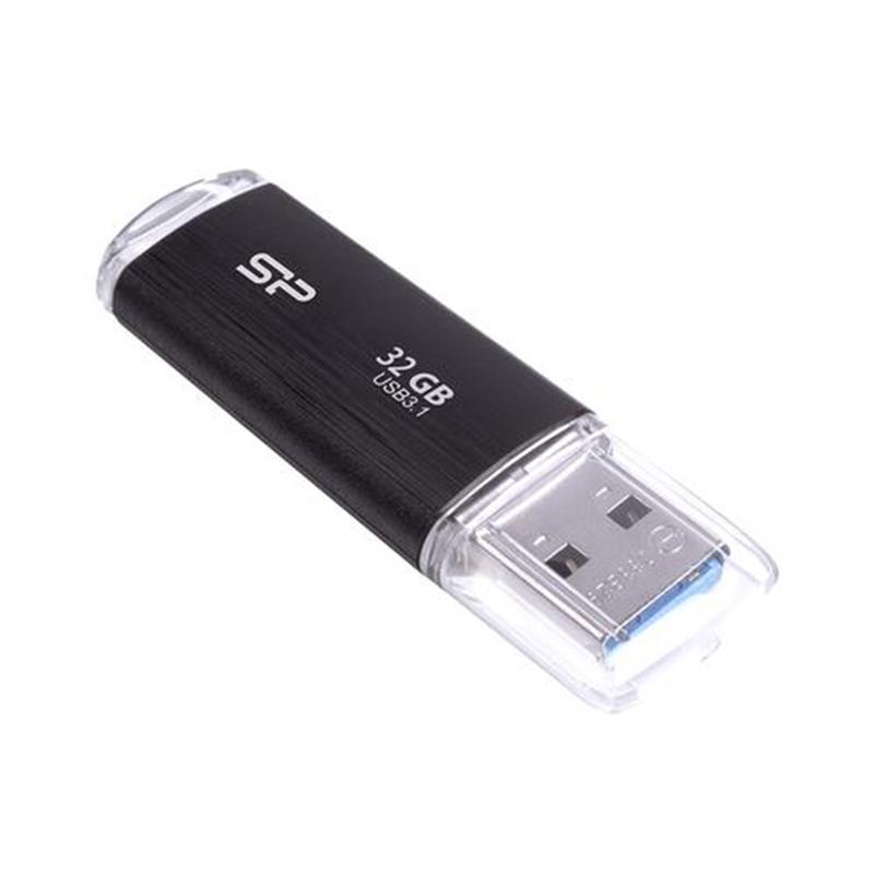 Silicon Power 32GB Blaze B02 USB 3.0 flashdrive Zwart