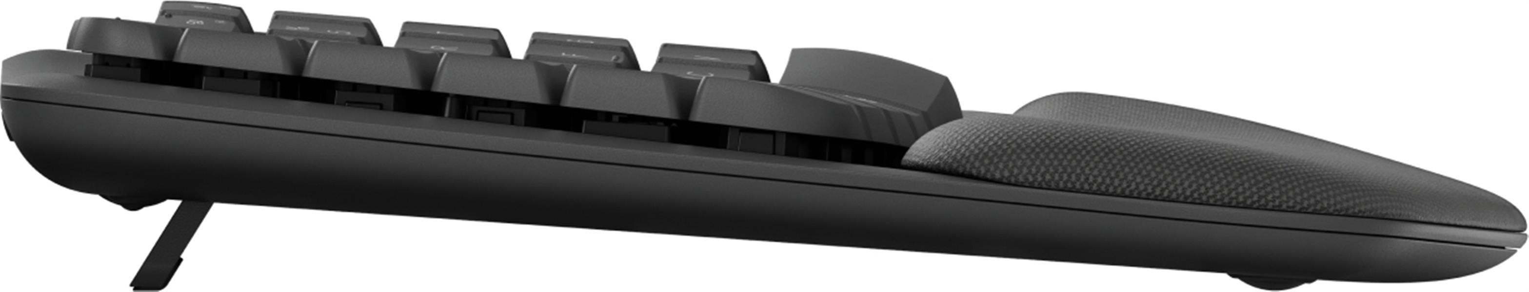 Logitech Wave Keys for Business toetsenbord RF-draadloos + Bluetooth QWERTZ Duits Grafiet