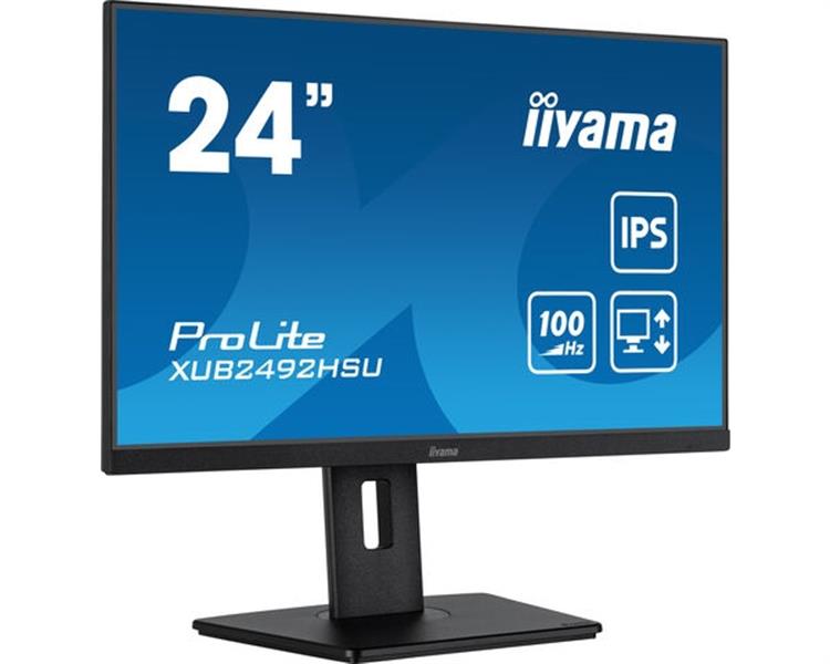 iiyama XUB2492HSU-B6 computer monitor 60,5 cm (23.8"") 1920 x 1080 Pixels Full HD LED Zwart