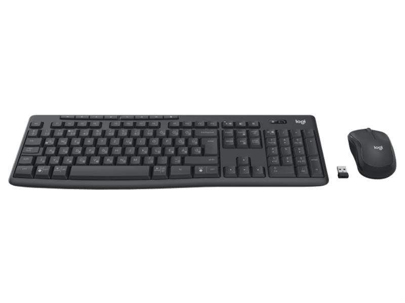 Logitech MK370 Combo for Business toetsenbord Inclusief muis RF-draadloos + Bluetooth QWERTZ Hongaars Grafiet