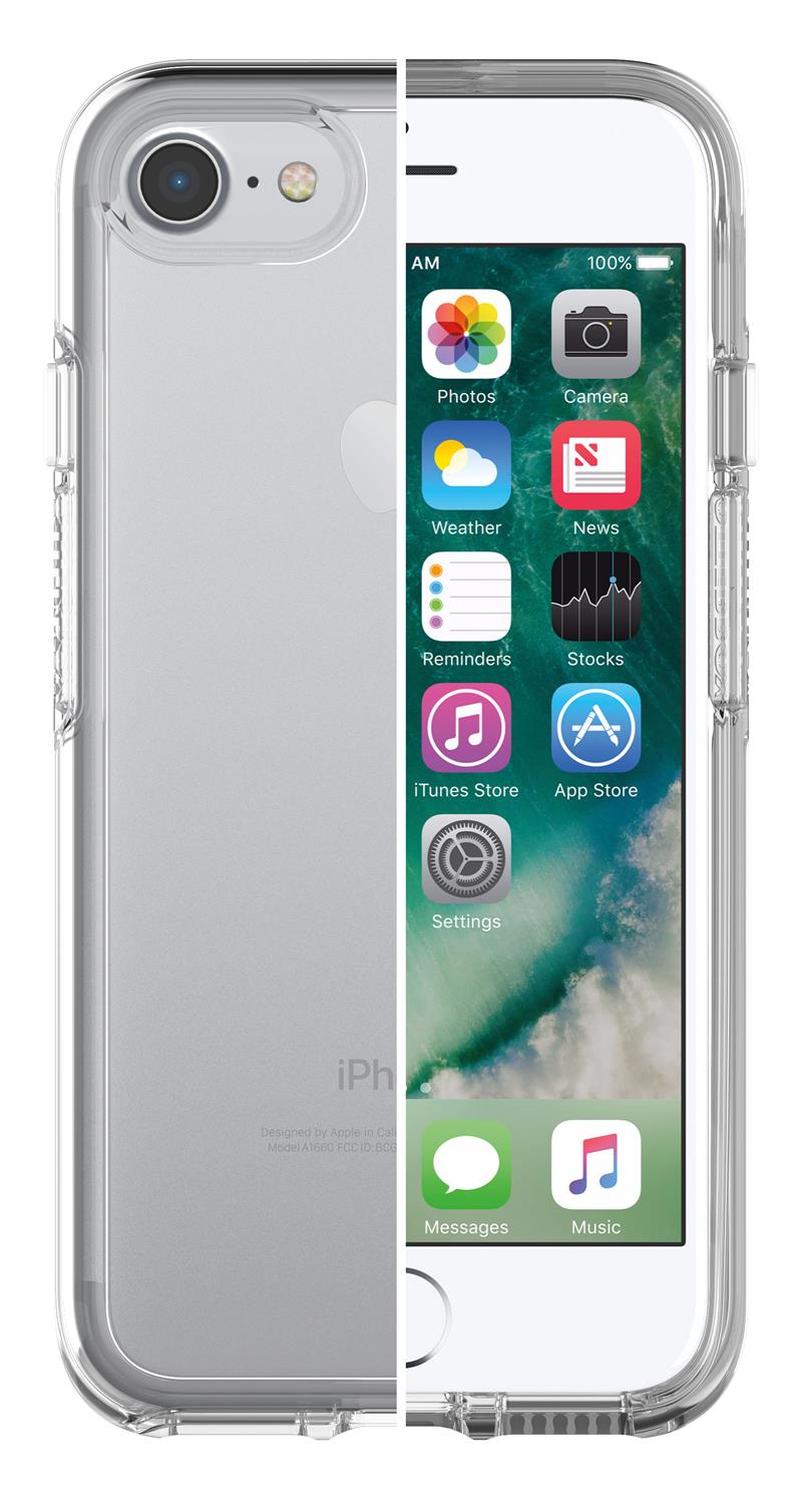 OtterBox Symmetry Clear Series voor Apple iPhone SE (2nd gen)/8/7, transparant