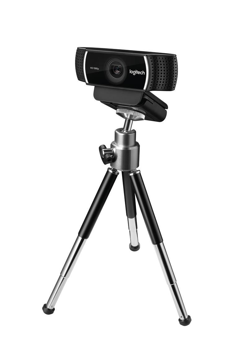 Logitech C922 webcam 1920 x 1080 Pixels USB Zwart