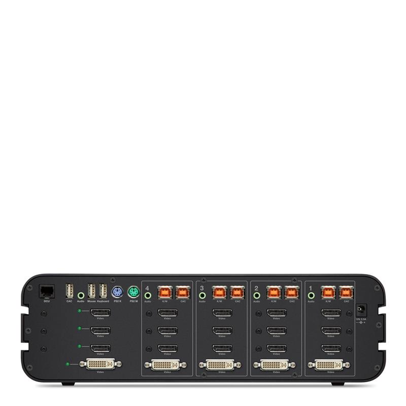 Linksys F1DN104Q KVM-switch Zwart