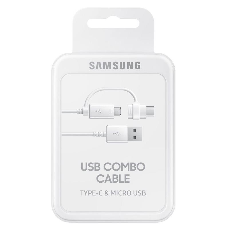  Samsung Charge Sync Cable Micro USB USB-C 1 5m White