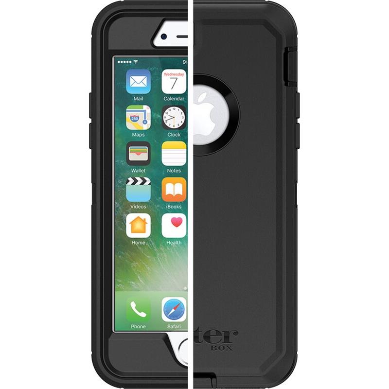 OtterBox Defender Series voor Apple iPhone SE (2nd gen)/8/7, zwart - Geen retailverpakking