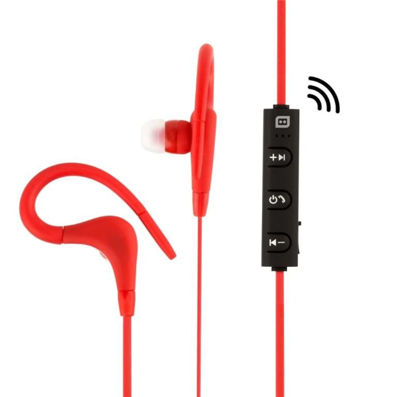 Konix Sport in ear koptelefoon - Bluetooth - Rood