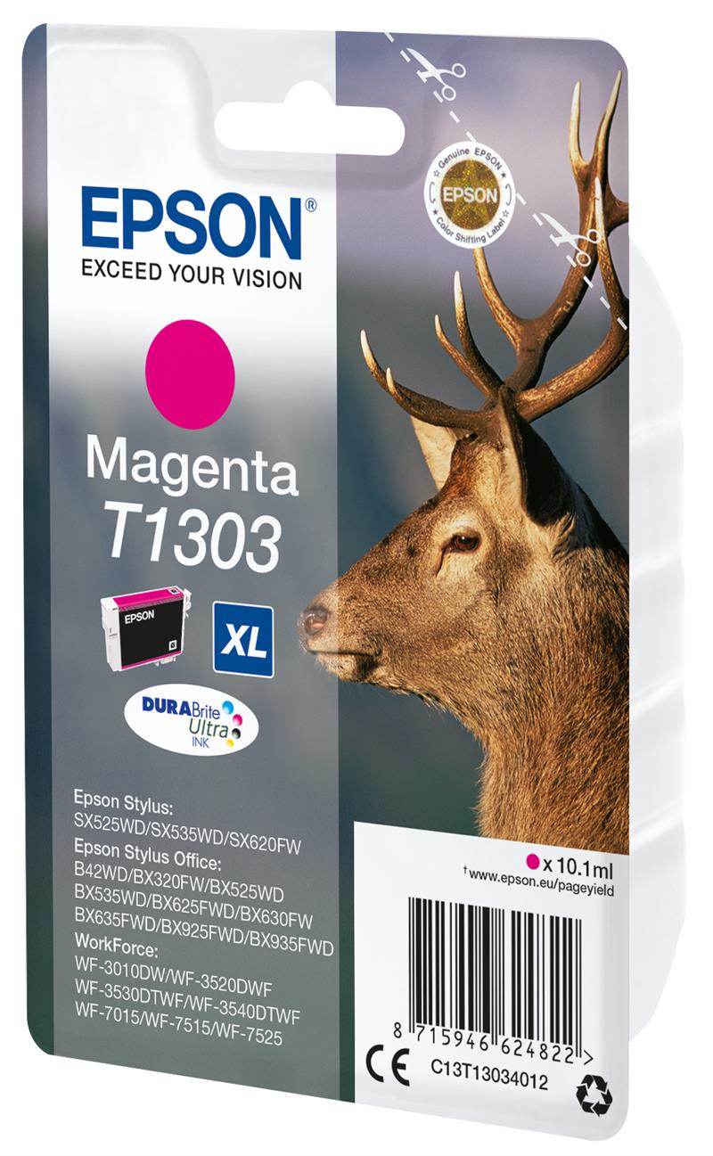 Epson Stag inktpatroon Magenta T1303 DURABrite Ultra Ink