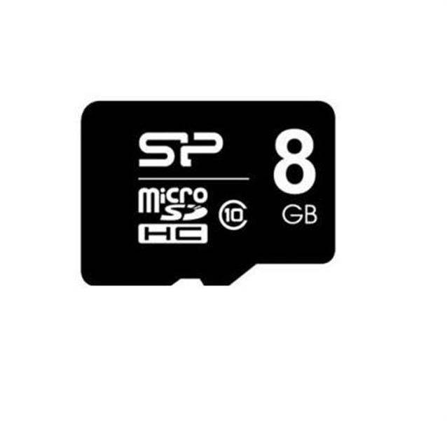 Silicon Power SP008GBSTH010V10SP flashgeheugen 8 GB MicroSDHC Klasse 10