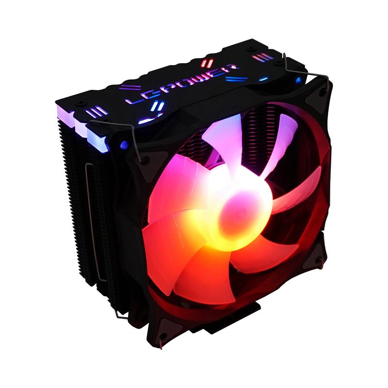 LC-Power LC-CC-120-ARGB-PRO CPU Cooler Cosmo-Cool with RGB for Intel and AMD up to 180W