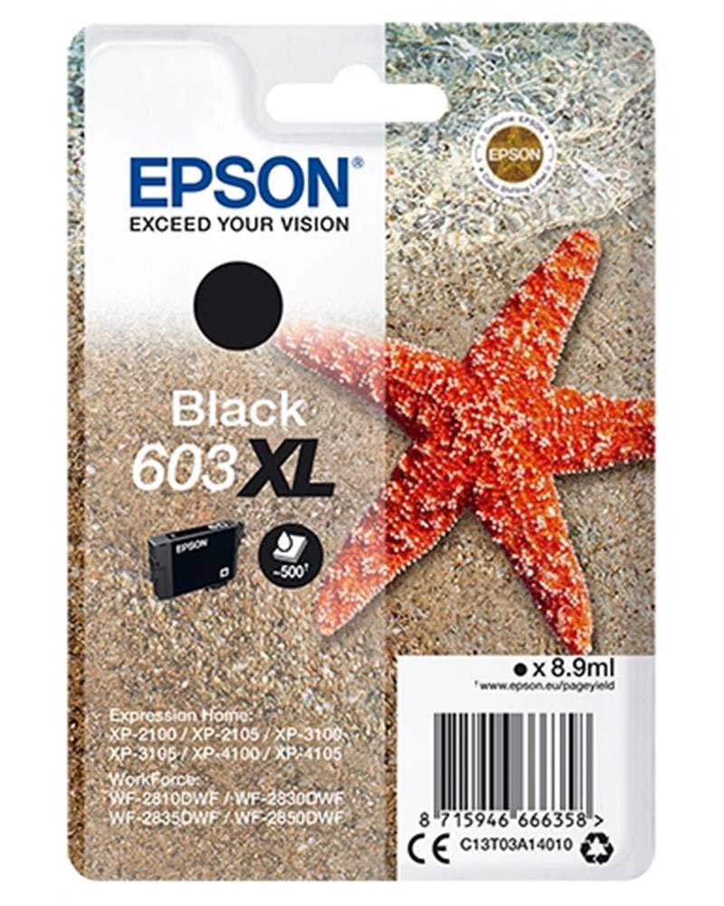 Epson Singlepack Black 603XL Ink