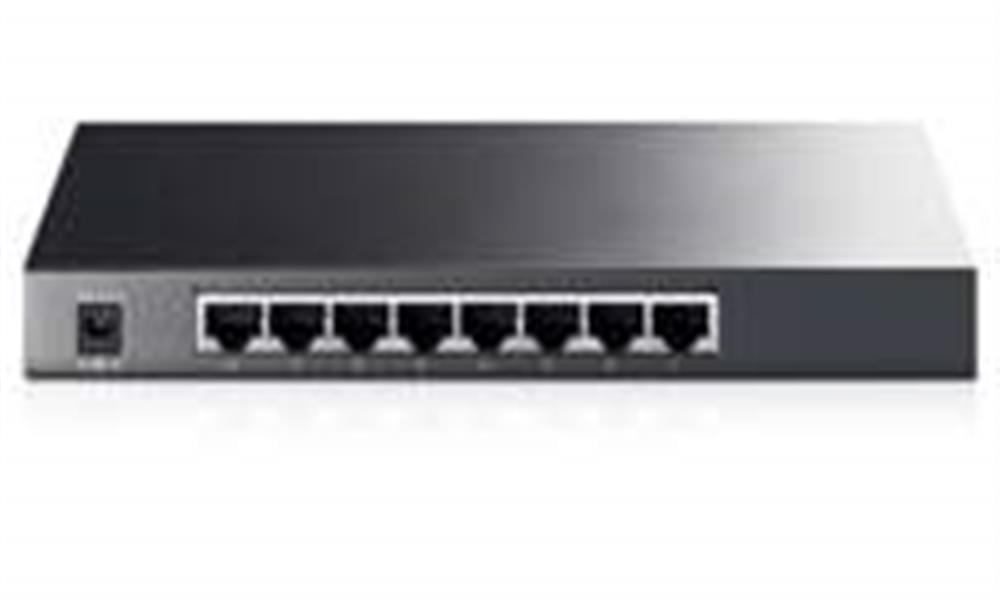 TP-LINK TL-SG2008 netwerk-switch Managed Gigabit Ethernet (10/100/1000) Zwart