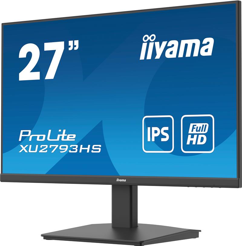 iiyama ProLite XU2793HS-B6 computer monitor 68,6 cm (27"") 1920 x 1080 Pixels Full HD LED Zwart