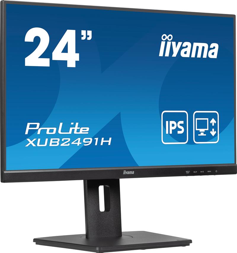 iiyama ProLite XUB2491H-B1 computer monitor 60,5 cm (23.8"") 1920 x 1080 Pixels Full HD LED Zwart