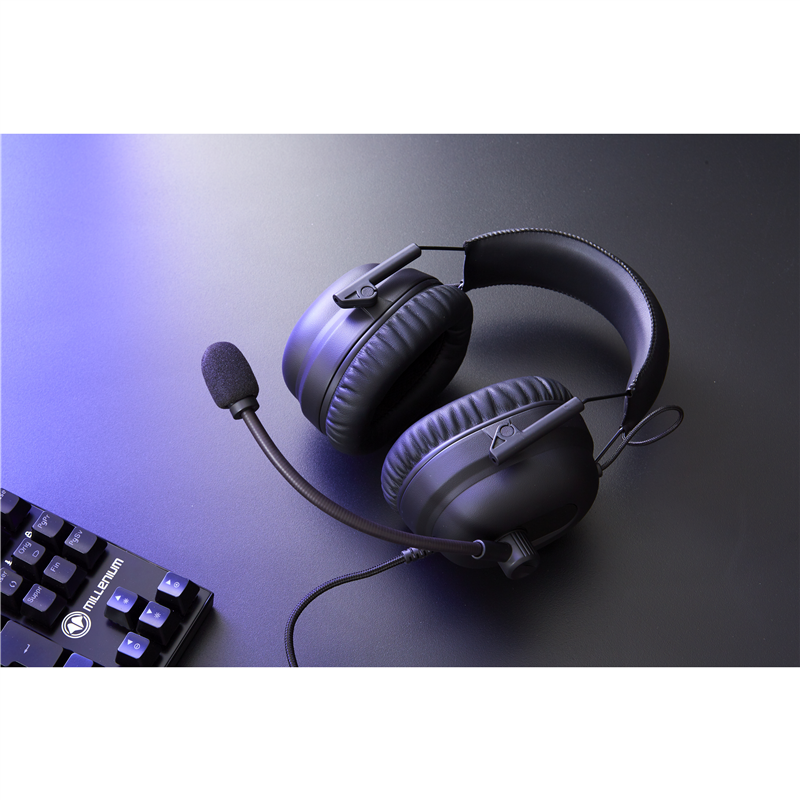 Millenium MGG MH3 Pilot 7.1 Surround sound Gaming Headset voor PS4, PS5, Xbox One, PC en Switch