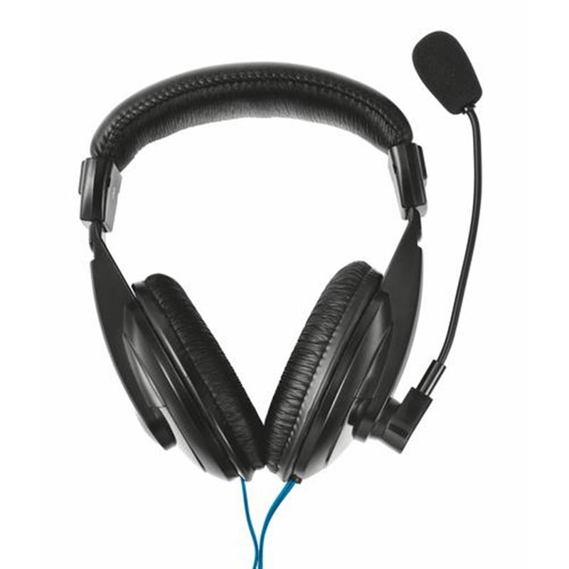 Trust 21661 hoofdtelefoon/headset Hoofdband Zwart 3,5mm-connector
