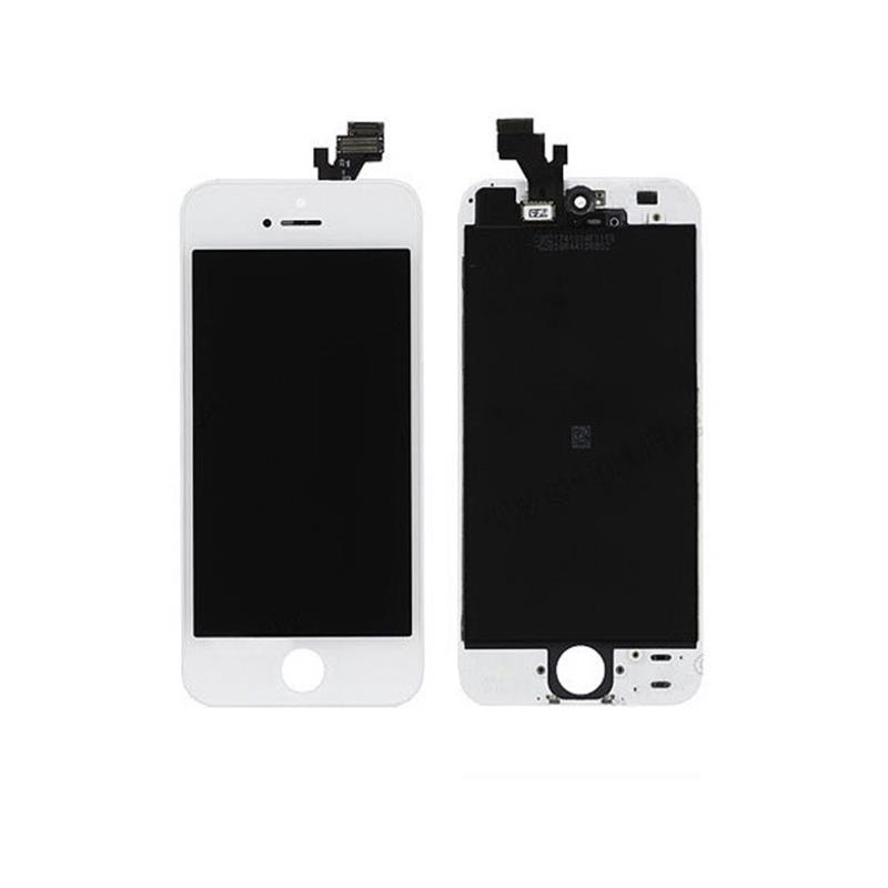 Replacement LCD-Display incl Touch Unit for Apple iPhone 5 White OEM