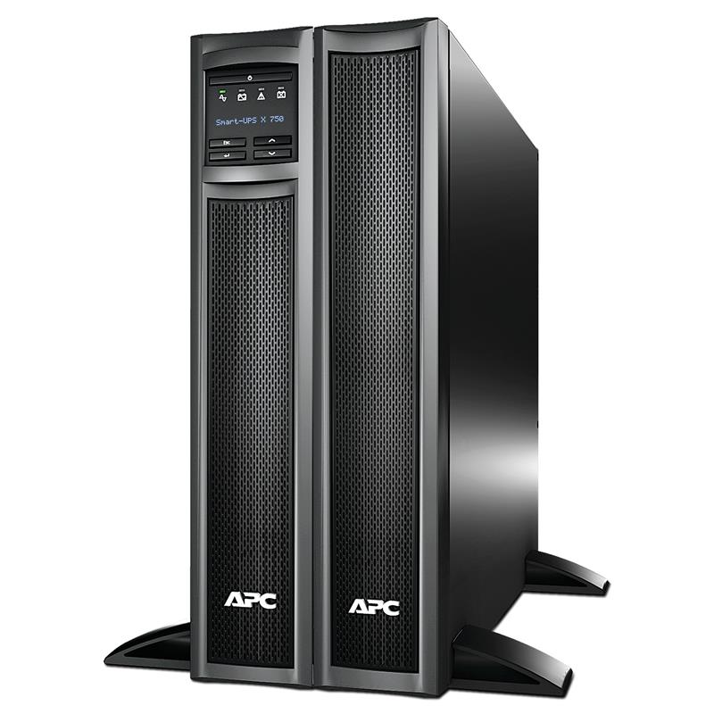 APC Smart-UPS X SMX750INC Noodstroomvoeding - 750VA, 8x C13 uitgang, USB, NMC