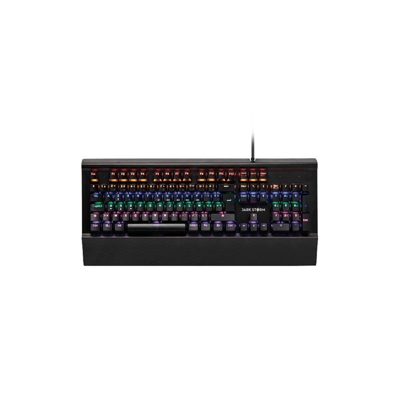 Under Control Blast MECA - Mechanisch Gaming toetsenbord Frans Azerty Lay-out met 6 kleuren verlichting - Zwart