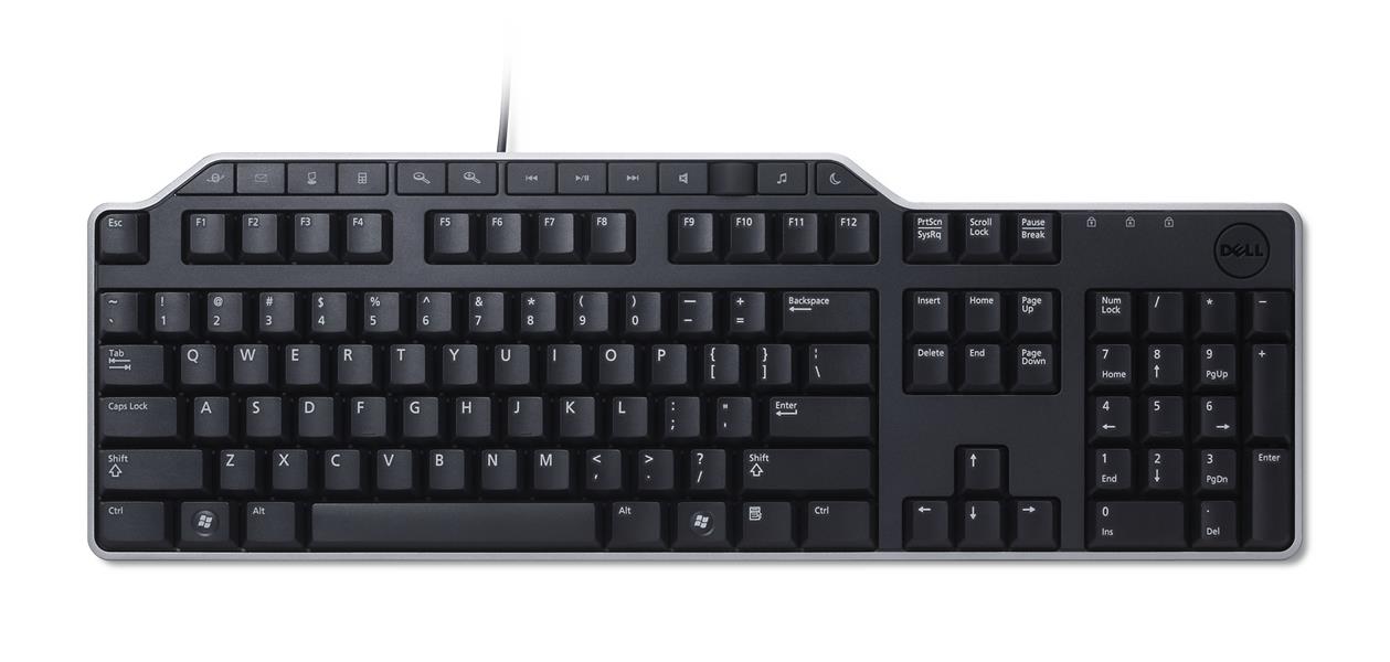 DELL KB522 toetsenbord USB QWERTZ Duits Zwart