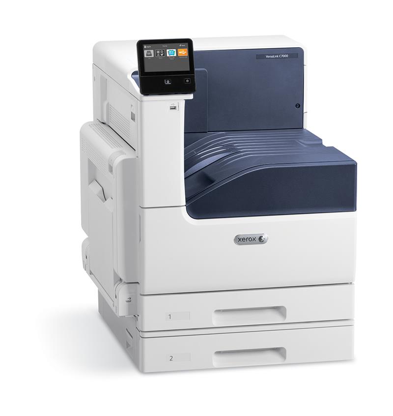 Xerox VersaLink C7000 A3 35/35 ppm Printer Adobe PS3 PCL5e/6 2 laden totaal 620 vel