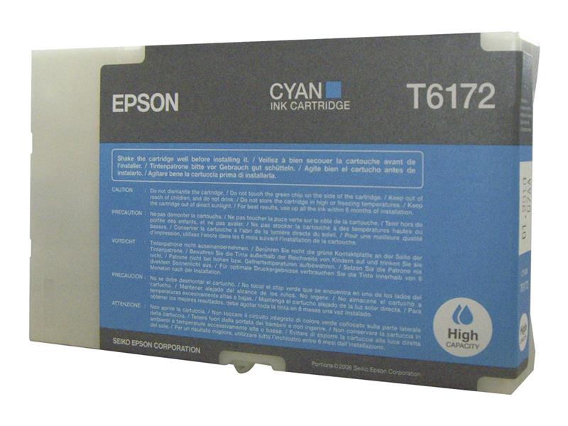 Epson Inkt tank Cyan T6172 DURABrite Ultra Ink (high capacity)