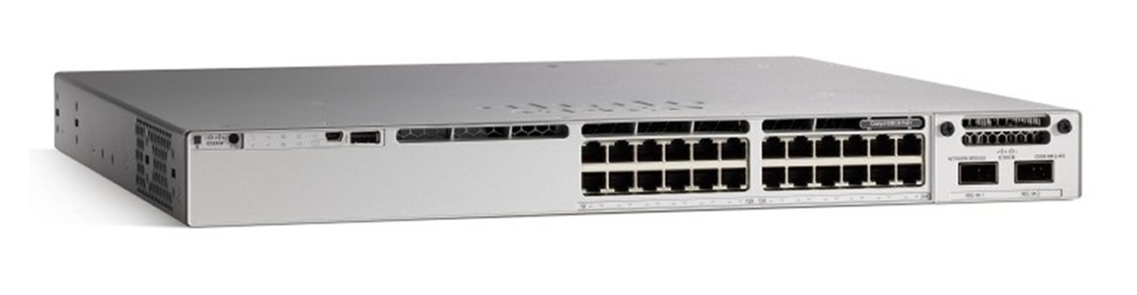 Cisco Catalyst C9300-24T-A netwerk-switch Managed L2/L3 Gigabit Ethernet (10/100/1000) Power over Ethernet (PoE) 1U Grijs