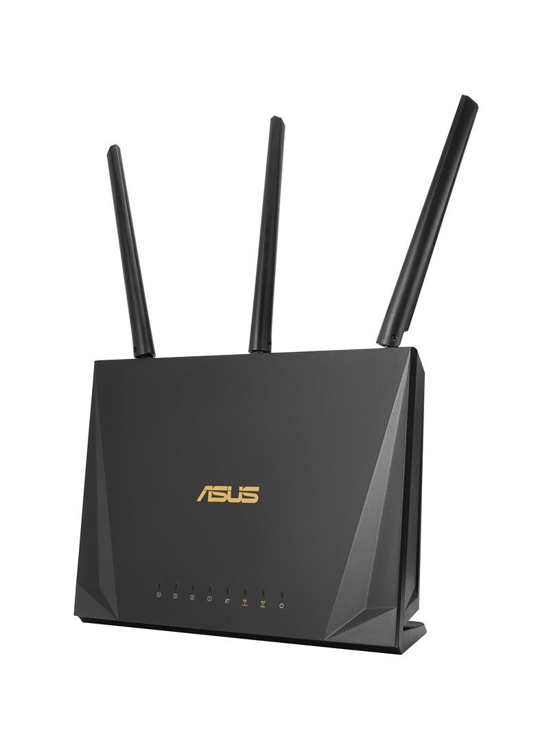 ASUS RT-AC2400 draadloze router Gigabit Ethernet Tri-band (2.4 GHz / 5 GHz / 5 GHz) Zwart