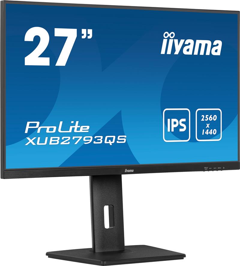 iiyama ProLite XU2793QS-B6 computer monitor 54,6 cm (21.5"") 2560 x 1440 Pixels Full HD LED Zwart