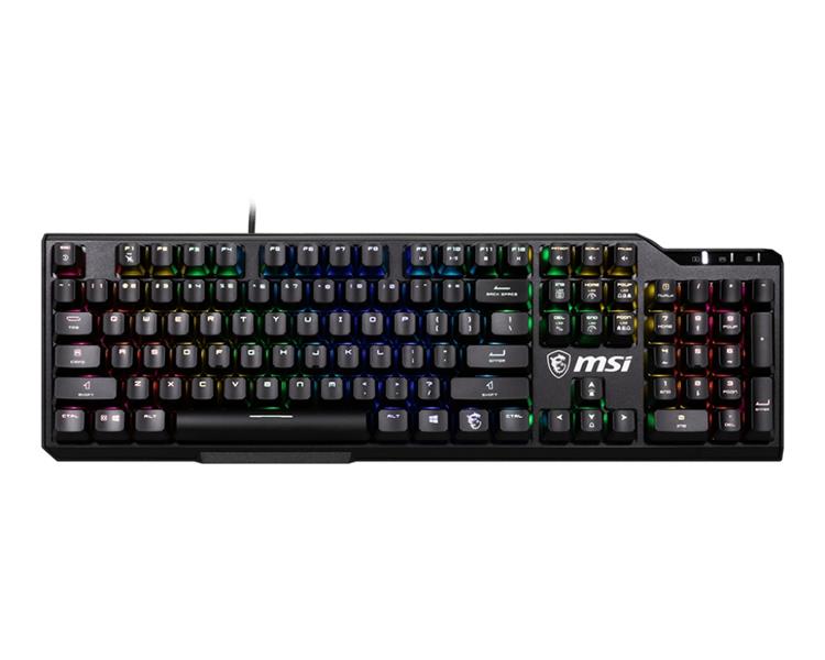 MSI Vigor GK41 LR US toetsenbord USB QWERTY Engels Zwart