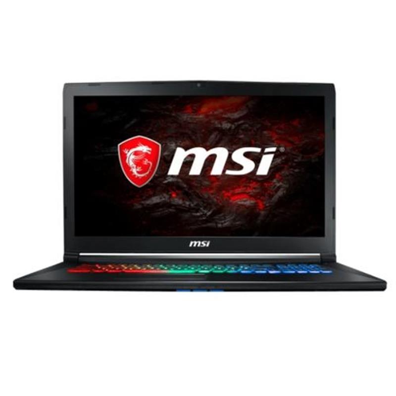 MSI Gaming GP72MVR 7RFX-699NL Leopard Pro i7-7700HQ Notebook 43 9 cm 17 3 Full HD Intel Core tm i7 8 GB DDR4-SDRAM 1256 GB HDD SSD NVIDIA GeForce GTX 