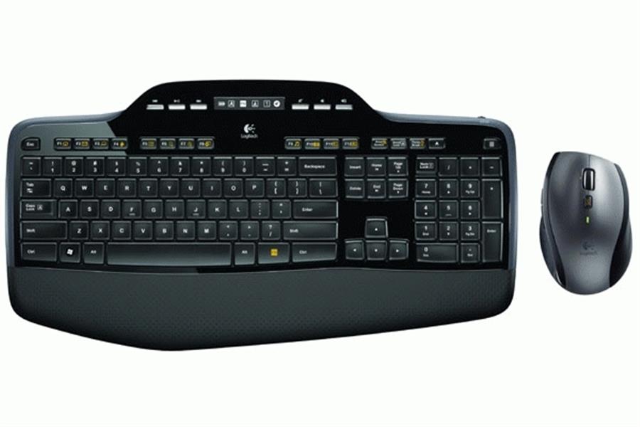 Logitech MK710 Performance toetsenbord Inclusief muis RF Draadloos AZERTY Frans Zwart