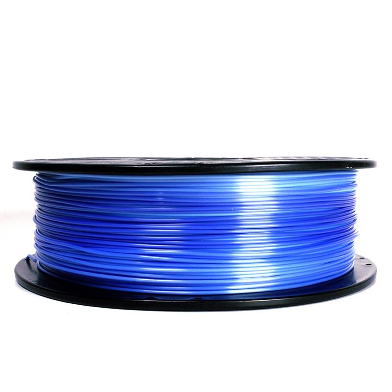 PLA Silk IJs Blauw Donker Blauw 1 75 mm 1 kg