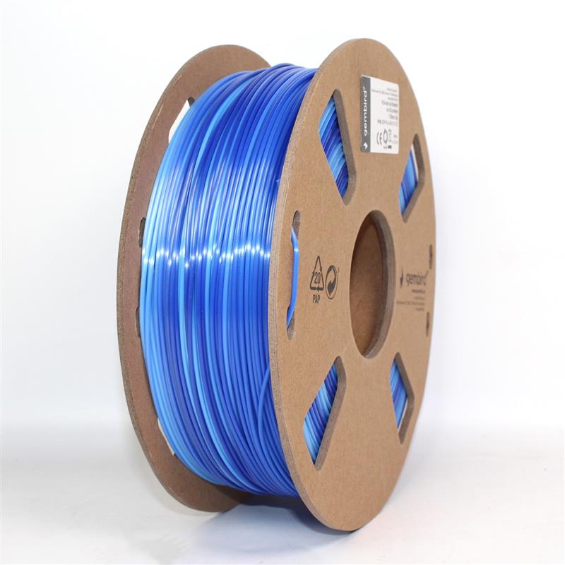 PLA Silk IJs Blauw Donker Blauw 1 75 mm 1 kg