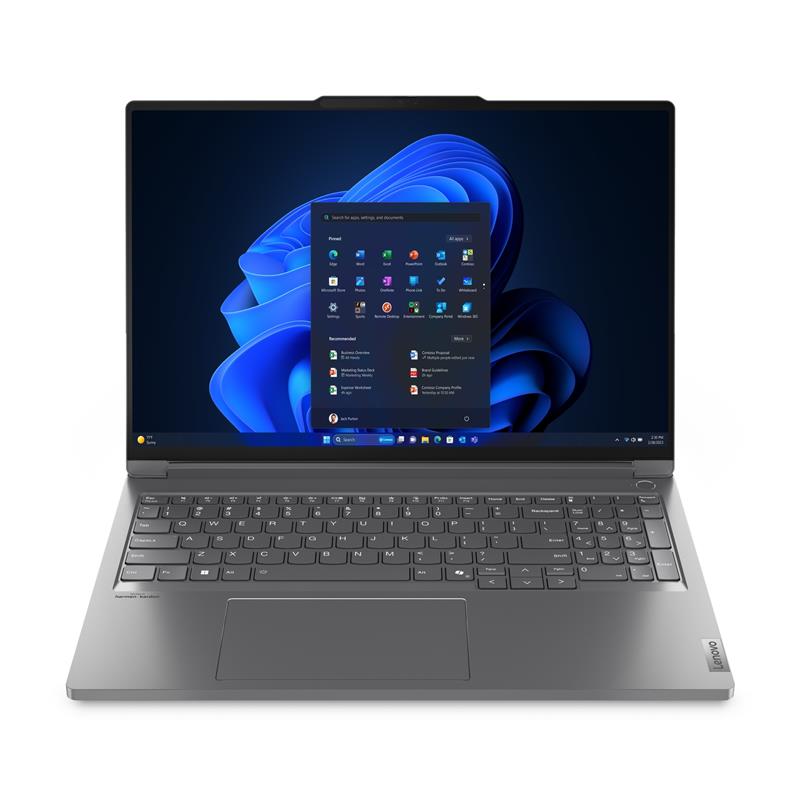 Lenovo ThinkBook 16p G5 IRX Intel® Core™ i7 i7-14650HX Laptop 40,6 cm (16"") WQXGA 16 GB DDR5-SDRAM 512 GB SSD NVIDIA GeForce RTX 4060 Wi-Fi 6E (802.1