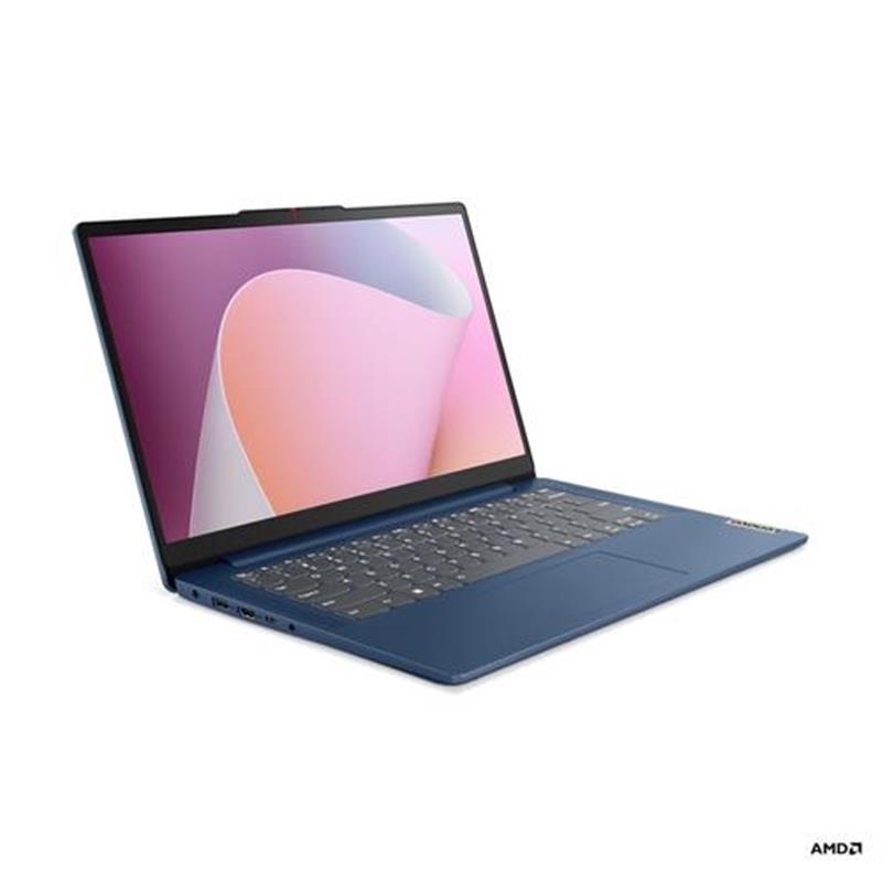 Lenovo IdeaPad Slim 3 14AMN8 Laptop 35,6 cm (14"") Full HD AMD Ryzen™ 3 7320U 8 GB LPDDR5-SDRAM 512 GB SSD Wi-Fi 6 (802.11ax) Windows 11 Home Blauw