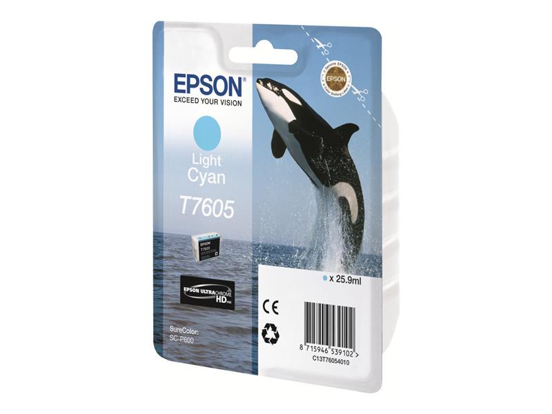 Epson T7605 lichtcyaan