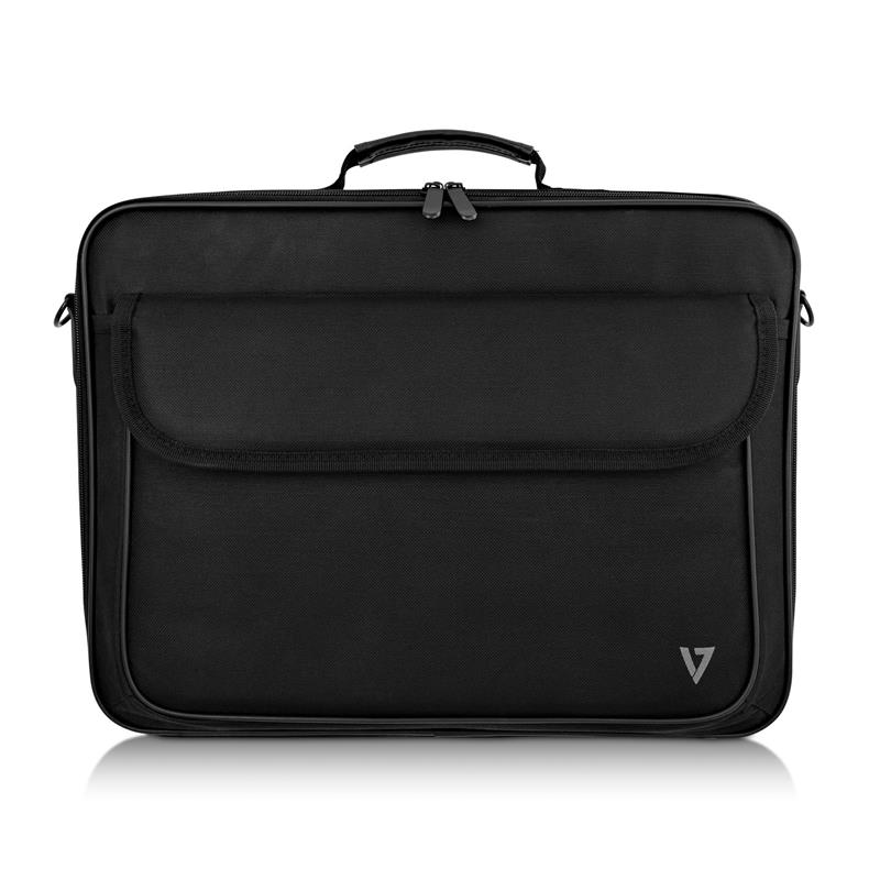 V7 CCK16-BLK-3E notebooktas 40,9 cm (16.1"") Aktetas Zwart