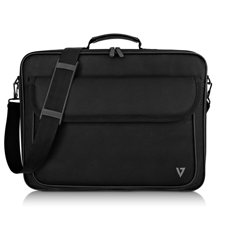 V7 CCK16-BLK-3E notebooktas 40,9 cm (16.1"") Aktetas Zwart