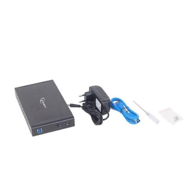 Externe HDD behuizing 3 5 SATA USB3 0 zwart