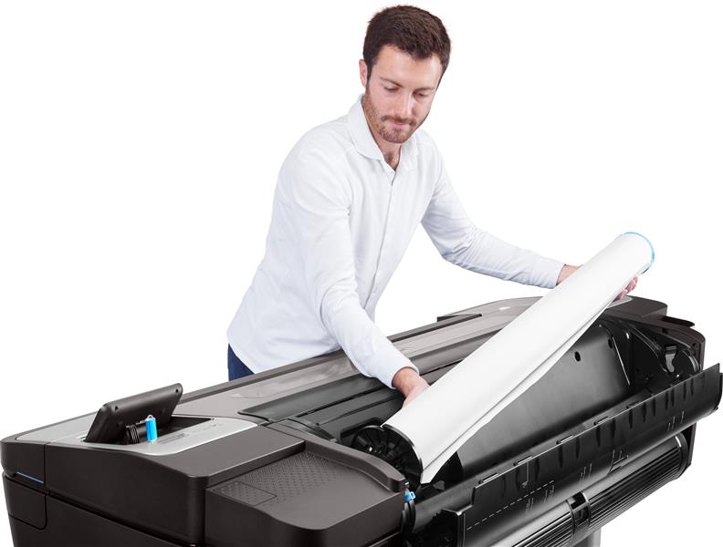 HP Designjet T1700dr grootformaat-printer Kleur 2400 x 1200 DPI Thermische inkjet 1118 x 1676