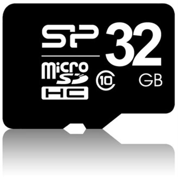 Silicon Power 32GB Elite MicroSDHC Class10 UHS-1 tot 85Mb/s incl. SD-adapter Zwart