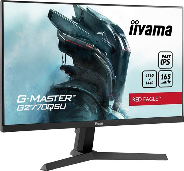 iiyama G-MASTER G2770QSU-B1 computer monitor 68,6 cm (27"") 2560 x 1440 Pixels Wide Quad HD LCD Zwart